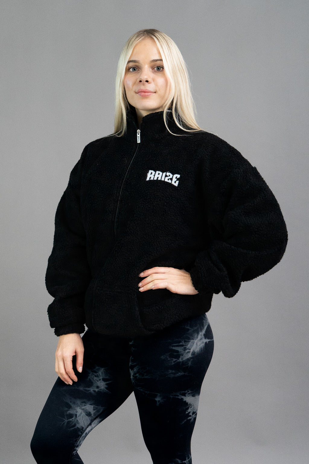 Bodybuilding Crew Teddy ZIP-Hoodie Frauen
