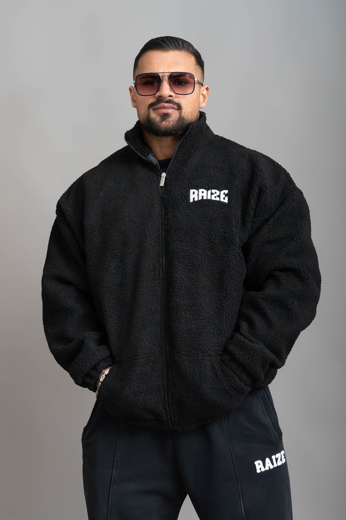 Bodybuilding Crew Teddy ZIP-Hoodie