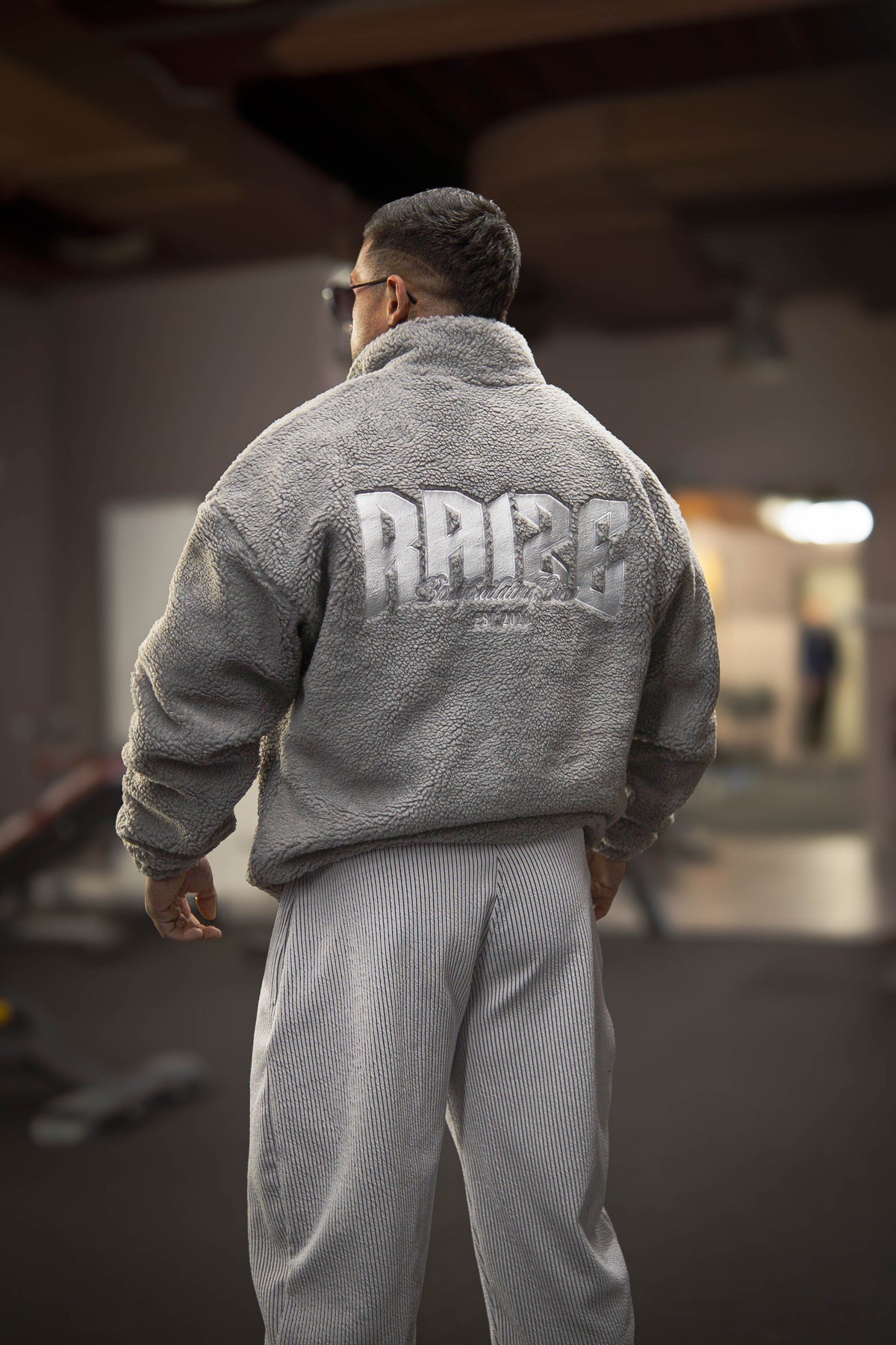 Bodybuilding Crew Teddy ZIP-Hoodie