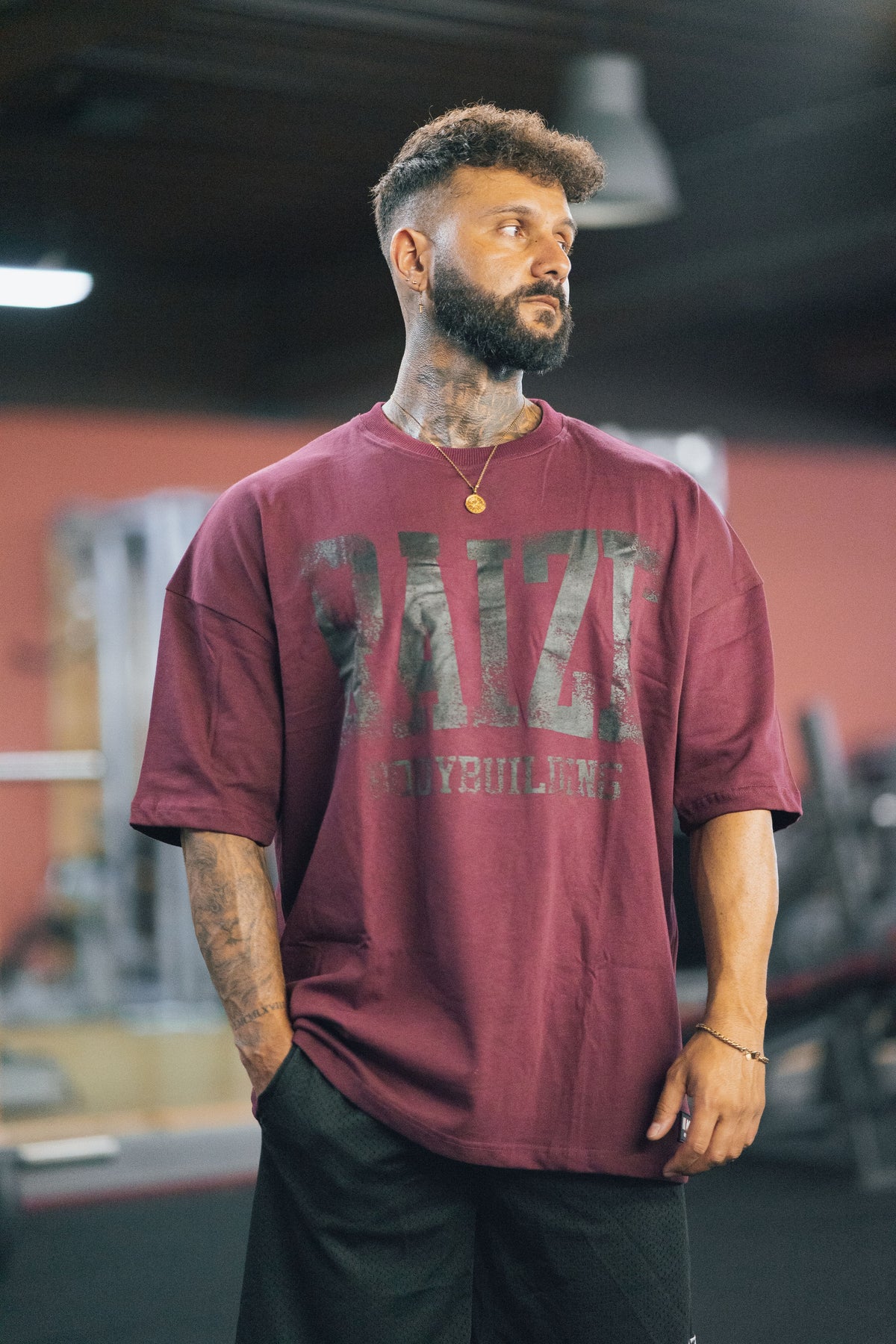 Signature Bodybuilding Oversize Shirt Männer